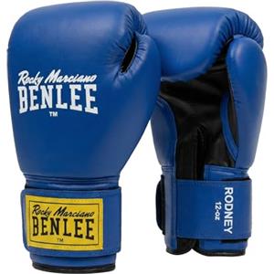 Ben Lee BENLEE Rocky Marciano Rodney PVC Guanti da Boxe, Blue-Black, 6