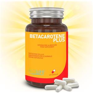 ALGILIFE BETACAROTENE per ABBRONZATURA FORTE con Zinco, Rame, Luteina e Viola del Pensiero, Betacarotene Integratore Abbronzatura, Attivatore Melanina, Beta Carotene Acceleratore Abbronzatura (45 CPS)