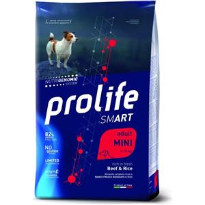 Prolife SMART Mini Adult Manzo e Riso, 7 kg