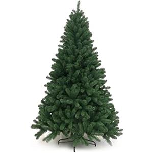 ROTEX Albero di natale verde Alta Badia cm 180 210 230 270 super folto ad ombrello (180 cm)