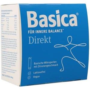 Basica Direkt - Integratore Alimentare in 30 Bustine Orosolubili con Minerali Alcalini e Oligoelementi, Senza Zuccheri Aggiunti