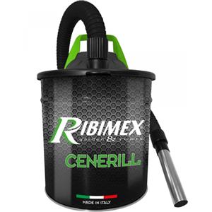 Ribimex Cenerill - Aspiracenere a bidone - 18L