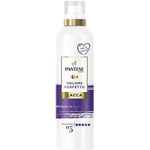 Pantene Pro-V Lacca Per Capelli, Volume Perfetto, Con Olio Di Jojoba, Fissa Il Tuo Look Voluminoso A Lungo E Senza Effetto Cartone, Protezione UV, 250ML