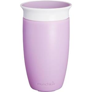 Munchkin Miracle 360 Tazza per bambini , Senza BPA , Non perde , A prova di perdite , ottimo per lo svezzamento , 12+ mesi , 10oz/296ml , Viola