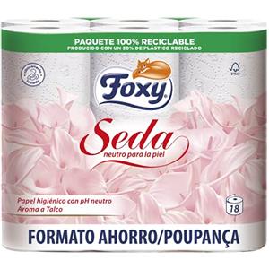 Foxy Carta igienica (carta WC), 18 rotoli