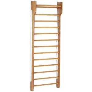 Toorx Spalliera Svedese 1 Campata AHF-158 in Legno Massello di Faggio, Dimensioni 90x250 cm, Pioli Ø 38 mm