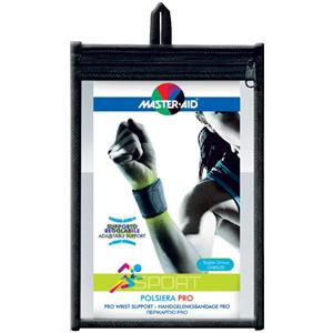 Master Aid Polsiera Elastica Pro - Protezione e Sostegno per il Polso, Regolabile e Confortevole
