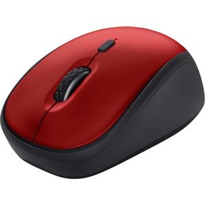 Trust Mouse Trust 24550 Yvi+ Wireless 1600Dpi Usb-A Nero-Rosso [24550]