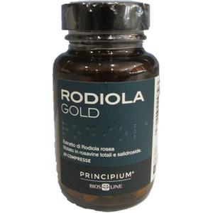 Bios Line Rodiola Gold - Integratore Alimentare con Estratto di Rodiola Rosea per Stanchezza Fisica e Mentale - 60 Compresse Adatte ai Vegani