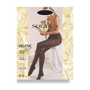 Solidea Selene 70 Collant Opaco Blu Scuro 4 - 70 den, Compressione Graduata 12/15 mmHg per Gambe Toniche e Riposate