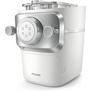 Versuni Philips Macchina Per La Pasta Serie 7000 - Tecnologia ProExtrude, Completamente Automatica, Tecnologia Di Miscelazione Perfetta, 6 Trafile, Bianco (HR2660/00)