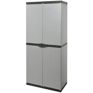 Mongardi 7810C04 Armadio Portascope, Grigio, 68 x 39,5 x 168 cm