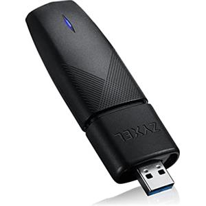 Zyxel Chiavetta USB WiFi 6 AX1800: supporta MU-MIMO, OFDMA per un'esperienza di rete senza ritardi. Sicurezza avanzata grazie alla crittografia WPA2/WPA3 [NWD7605]