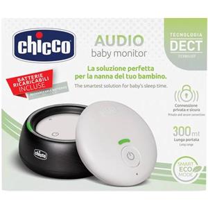 CHICCO (ARTSANA SpA) Chicco Audio Baby Monitor 0Mesi+ - Monitor Audio per Bambini con Tecnologia DECT