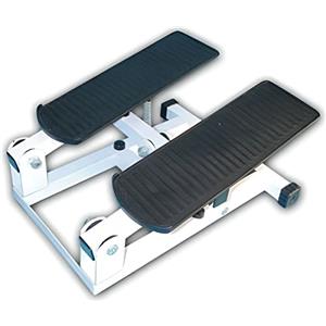 HDME Scaletta appartamento (Stepper) Step Scaletta a piedi, Fitness Stepper, Bianco e Nero