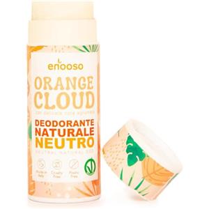 ENOOSO Deodorante Naturale ascelle Solido dalle DOLCI NOTE AGRUMATE - Antiodorante Biologico e Vegano - Bio roll on Senza Sali di alluminio o Bicarbonato - Nickel tested e Plastic Free