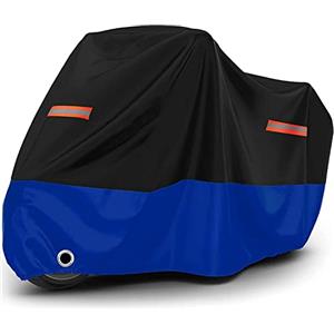 Susy Shop Telo Coprimoto Sagomato Impermeabile | Cover Tessuto Oxford 210D | Taglia S M L XL XXL XXXL | Copertura Esterna Universale | Scooter Moto Motociclo Motorino (S)