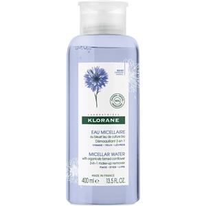 Klorane Acqua Micellare al Fiordaliso BIO 400 ml - Struccante 3 in 1 per Viso, Occhi e Labbra Sensibili