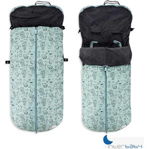 Interbaby - Sacco Passeggino Invernale Termico Marino 10024-10