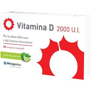 Metagenics Vitamina D 2000 U.I. 84 pz Compresse