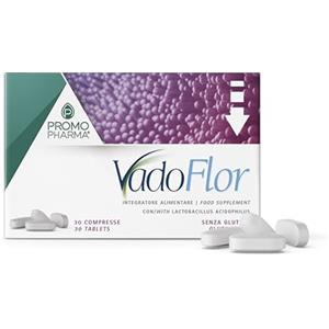 PromoPharma Vado Flor - Integratore Probiotico Flora Intestinale, 30 Compresse