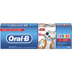 Oral-B JUNIOR Dentifricio al Fluoruro senza Zuccheri per Bambini 6-12 Anni - 75 ml