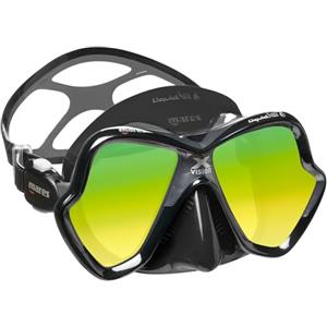 Mares X-Vision Ultra LS, Maschera per Immersioni Design Idrodinamico in Bi-Silicone, Adulto, Taglia Unica, Nero e Antracite