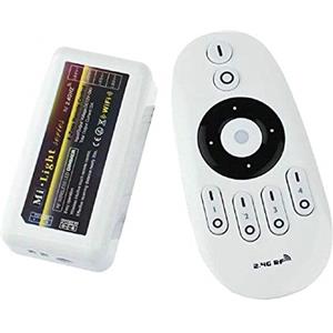 Mi Light KIT DIMMER PER STRISCE LED MONOCOLORE CON TELECOMANDO RF (TELECOMANDO + 1 CENTRALINA)