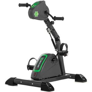 ECO-DE Pedaliera Riabilitazione e Cyclette da Seduta Braccia e Gambe per Anziani - Allenamento a Casa e Fisioterapia - Elettrica con 12 Velocità, 5 Programmi Automatici e Display LCD Home Fitness