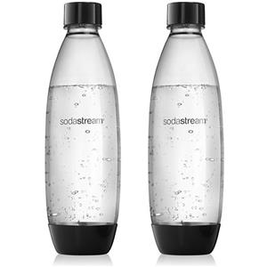 Sodastream Confezione da 2 Bottiglie Fuse in PET Lavabili in Lavastoviglie per Gasatore Sodastream 1LT- 2270072