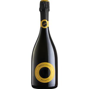 Puiatti Ribolla Gialla Spumante Extra Brut - 75 cl, Giallo Paglierino con Note di Mela e Pane Tostato