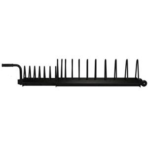 Diamond Professional Rastrelliera Porta Dischi Olimpionici - Compatibile con Bumper e Tri Grip, Dimensioni 154x32,5x29,5 cm, Peso 18 kg