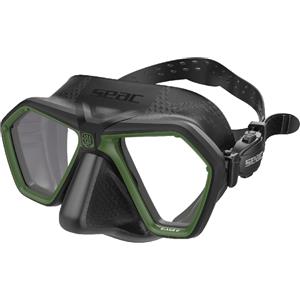 SEAC Eagle - Maschera Subacquea Compatta per Apnea e Pesca con Lenti Trasparenti e Facciale in Silicone