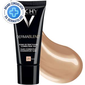 Vichy Dermablend Fondotinta Correttore Fluido 16h tonalità 25 - 30 ml correttore fino a 16 ore Make up