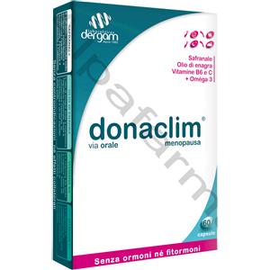 Alpafarma DONACLIM - Integratore Alimentare in 60 Capsule