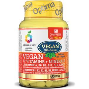 OPTIMA NATURALS Srl COLOURS Of Life Vegan 60Cpr