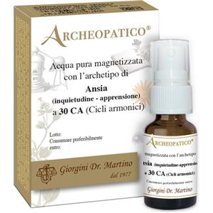 DR.GIORGINI Acqua Pura Magnetizzata con Archetipo Ansia Inquietudine e Apprensione 30 CA - 10 ml