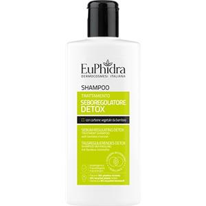 Euphidra Shampoo Seboregolatore Detox 200 ml - Trattamento per Capelli Grassi e Cuoio Capelluto Oleoso