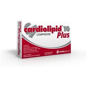 SHEDIR PHARMA Srl Unipersonale Cardiolipid 10 Plus 30 Compresse - Integratore per il Cuore