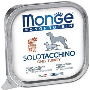 Monge Monoproteico Solo per Cane da 150 gr Gusto Tacchino