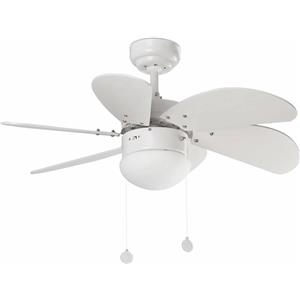 FARO PALAO - Ventilatore luminoso da soffitto Ø 760 mm - 6 pale
