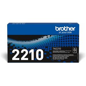 Brother TN-2210 Toner Nero Originale - 1200 Pagine - Compatibile con HL-2240, HL-2250DN, HL-2270DW, MFC-7360N, MFC-7460DN, DCP-7065DN