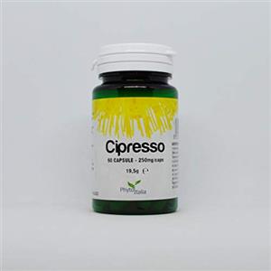 Phytoitalia Cipresso - Integratore Naturale per Vie Urinarie e Benessere Circolatorio - 60 Capsule