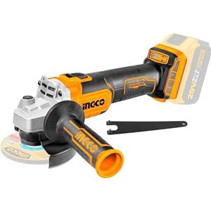 Ingco Cagli201158 Smerigliatrice Angolare A Batteria 20 V Motore Senza Spazzole Brushess Due Velocità Regolabili Disco 115 Mm Professionale Solo Corpo