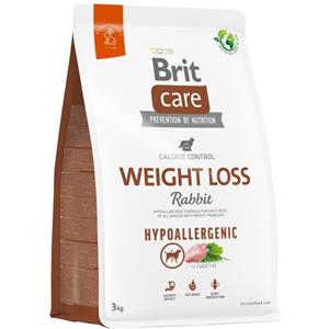 Brit Care Crocchette Ipoallergeniche per Cani Weight Loss al Coniglio e Riso - 3 Kg