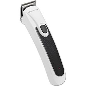 Rowenta TN2300F1 Nomad Rasoio Regolabarba, Ricaricabile, 60 minuti di autonomia, Uso a Filo e Cordless, Bianco, batteria