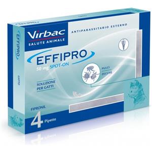 VIRBAC Srl EFFIPRO Spot-On 4 Pip.Gatto