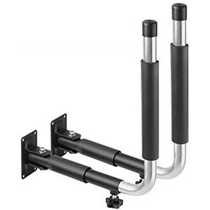 Nordrive N60050 Coppia supporti da parete per box tetto (Laterale)