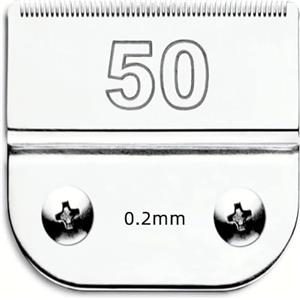 OwnLifeYF 3F 4F 5F 7F 10# 30# 40# 50# Lama professionale per tosatrice per animali domestici A5 lama compatibile con la maggior parte dei tosatrici Andis Oster Clippers Pet Clippers Lama in acciaio (n. 50)