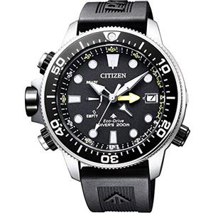 Citizen Orologio Analogo Automatico Uomo con Cinturino in di Gomma BN2036-14E